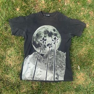 Moonlight Palm Trees Volcom T-shirt